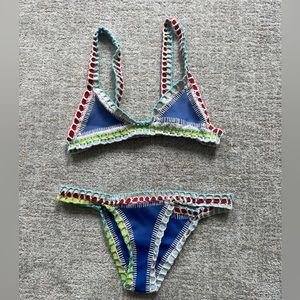 Kiini royal blue bikini